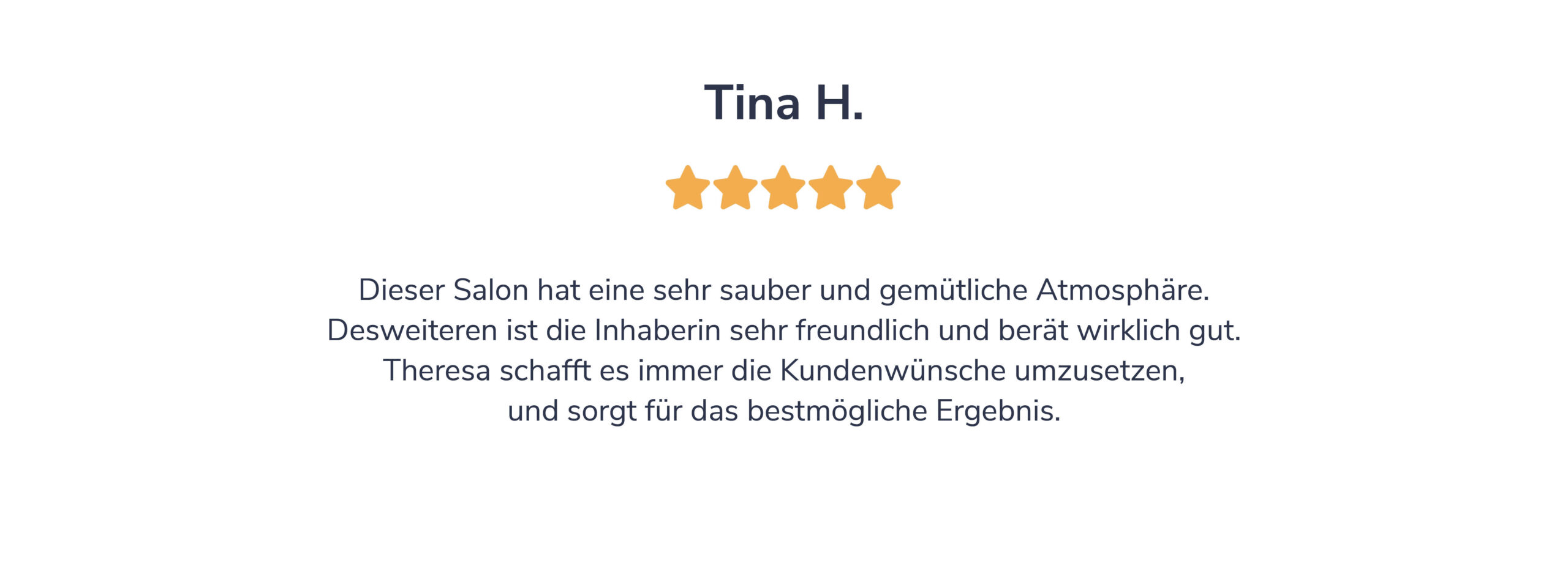 Kundenstimmen-Tina